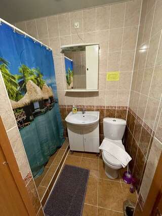 Гостевой дом Дом туриста Миллерово Номер стандарт улучшенный с 1 двуспальной кроватью-14